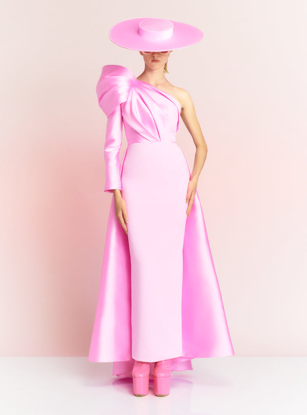 solace london The Malia Maxi Dress in Blush