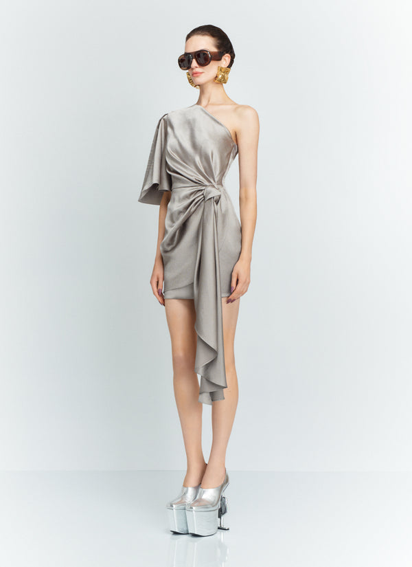 solace london The Marcie Mini Dress in Pewter