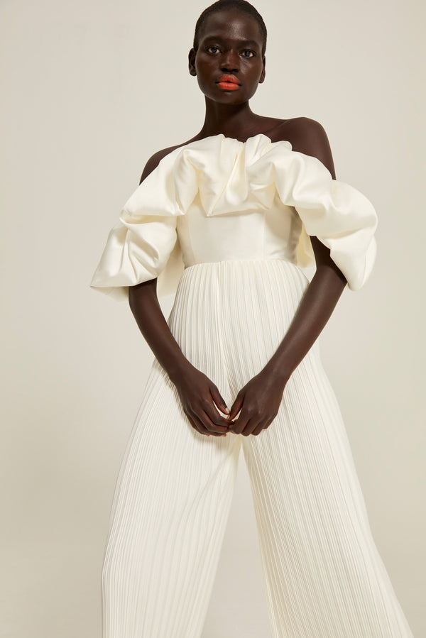 solace london The Margot Top in Cream