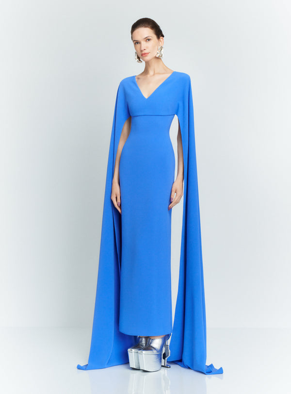 solace london The Morgan Maxi Dress in Iris Blue