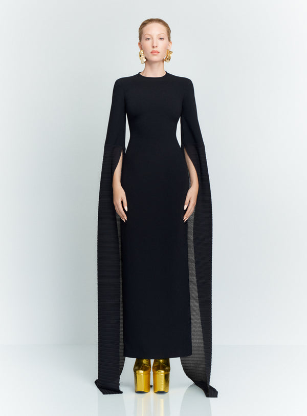 Solace London The Naomi Maxi Dress In Black