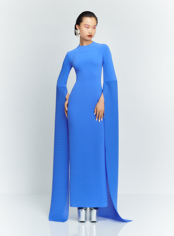 solace london The Naomi Maxi Dress in Iris Blue