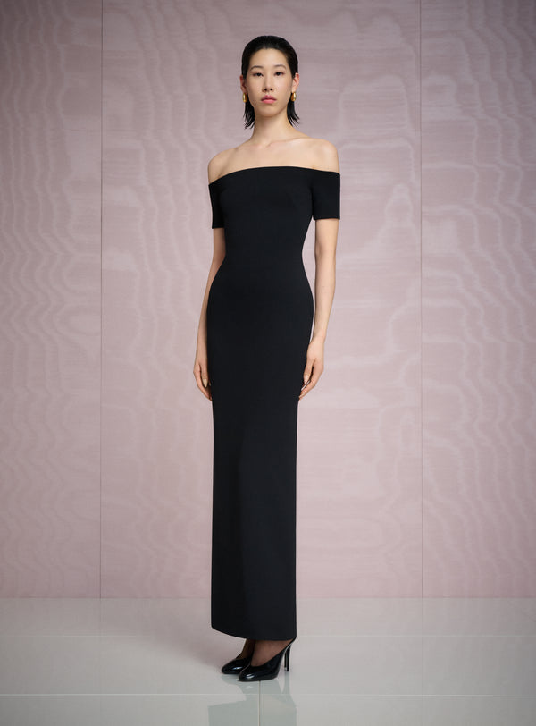 solace london The Nile Maxi Dress in Black