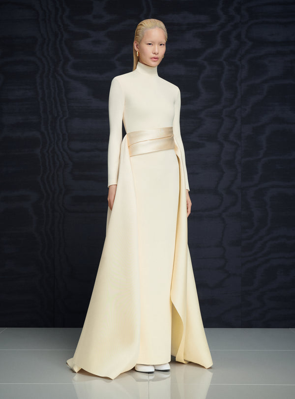 solace london The Olivia Maxi Dress in Pearl