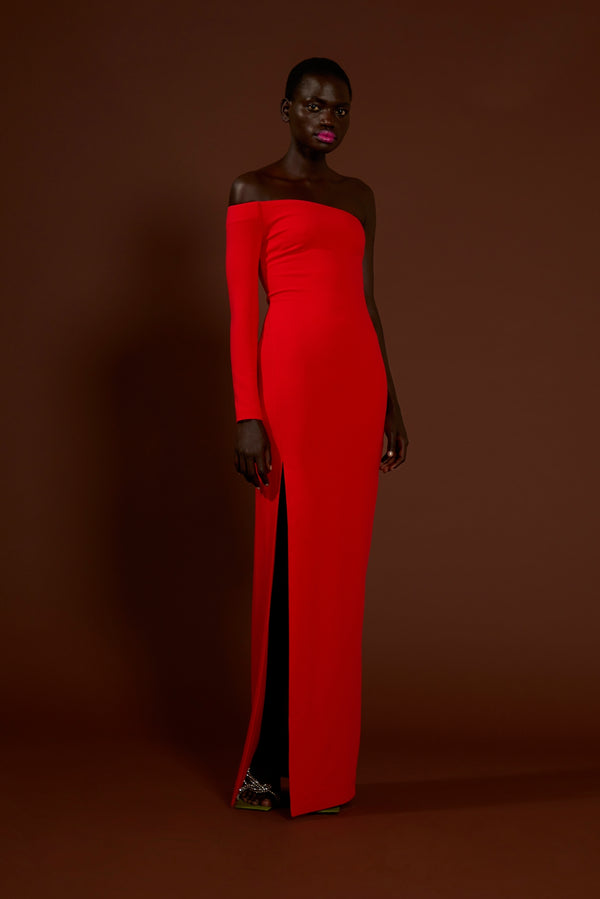 solace london The Palmer Dress in Red