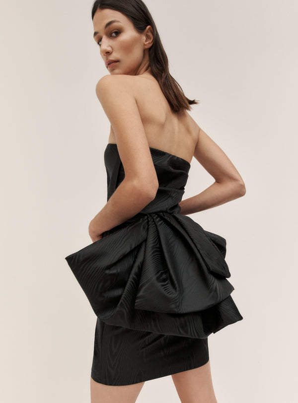 solace london The Posie Mini Dress in Black