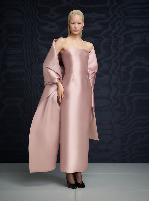 Solace London The Renee Midaxi Dress In Oyster