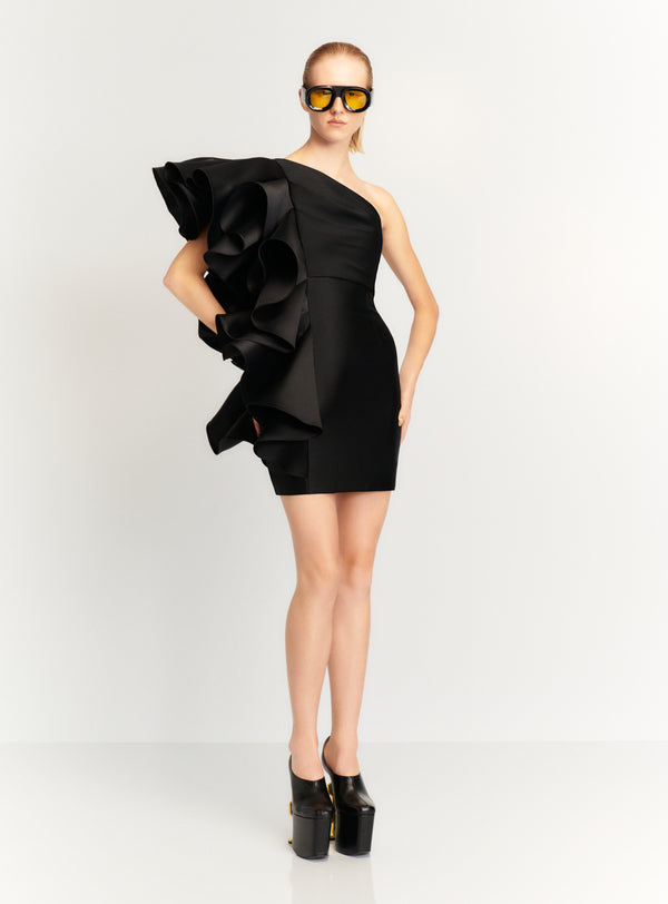 solace london The Rio Mini Dress in Black