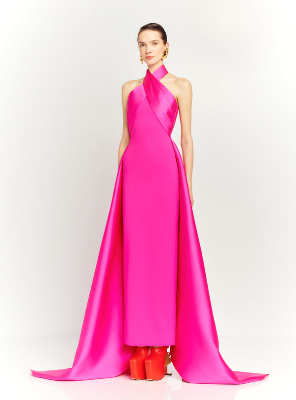 solace london The Rumi Maxi Dress in Pink