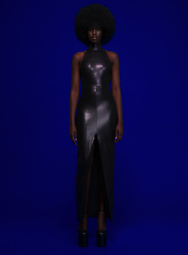 solace london The Santina Maxi Dress in Black