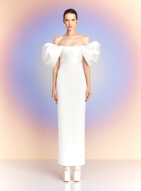 solace london The Sian Maxi Dress in Cream