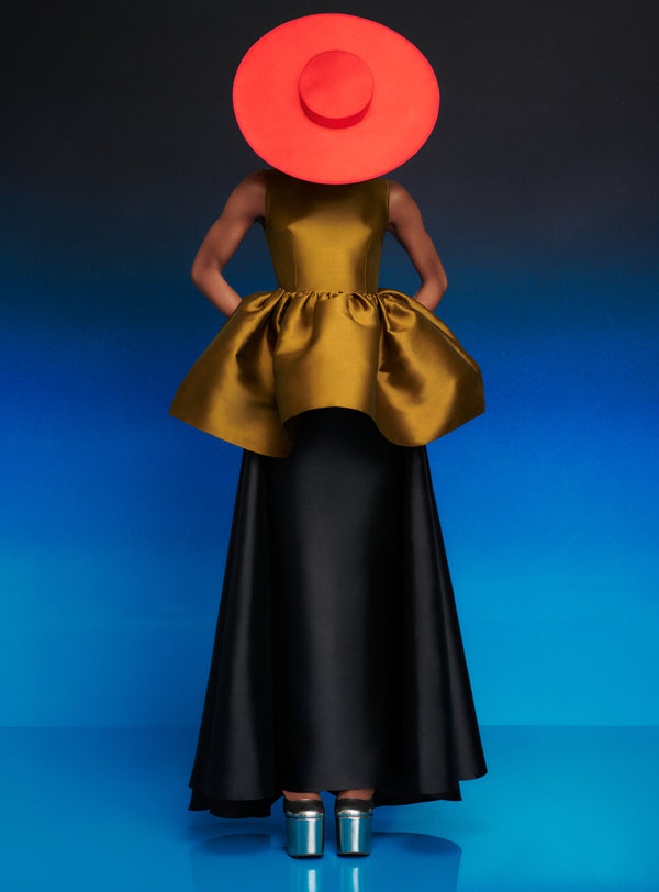 solace london The Simona Top in Gold