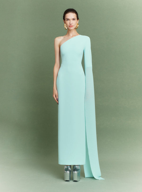 solace london The Sylvia Maxi Dress in Opal