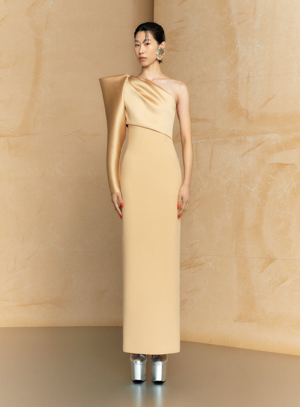 solace london The Tally Maxi Dress in Caramel