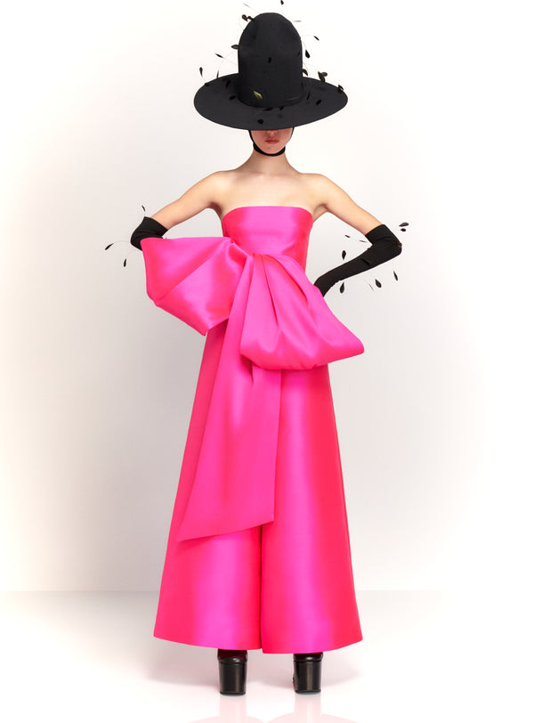 Solace London The Thea Trousers In Hot Pink