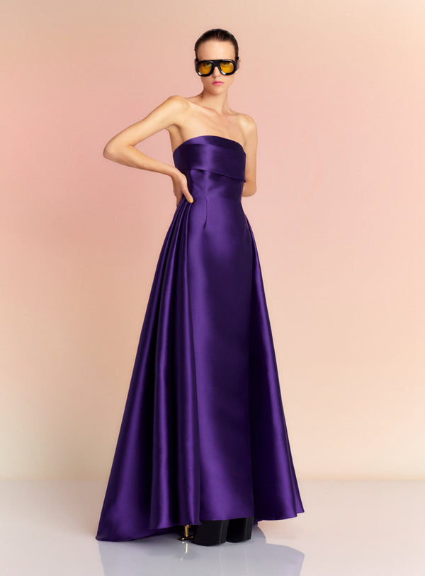 solace london The Tiffany Maxi Dress in Amethyst
