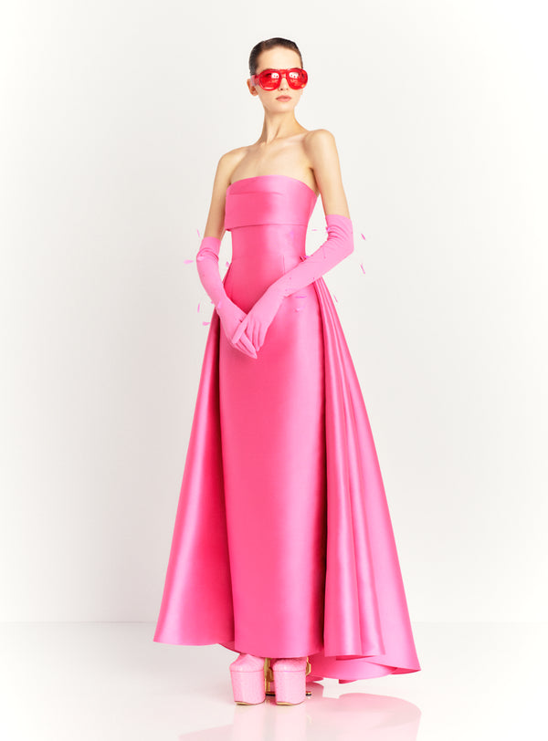solace london The Tiffany Maxi Dress in Light Pink