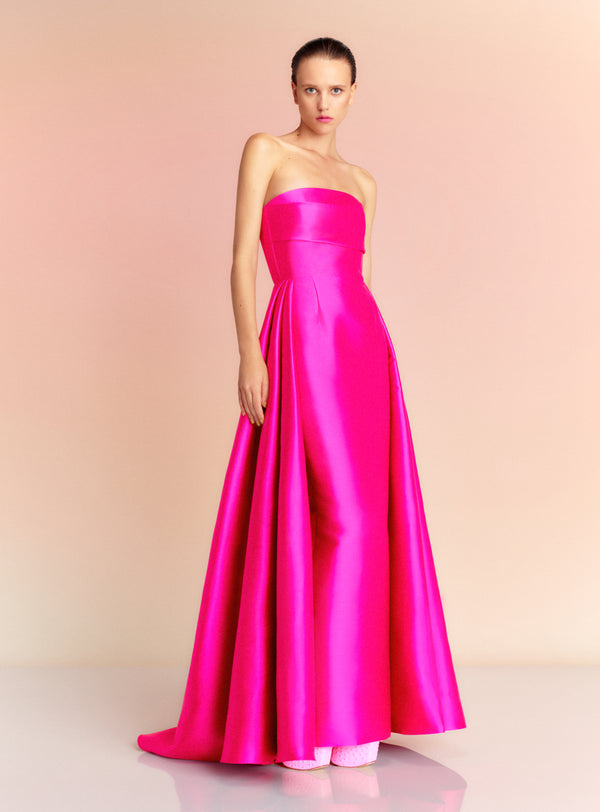 solace london The Tiffany Maxi Dress in Magenta