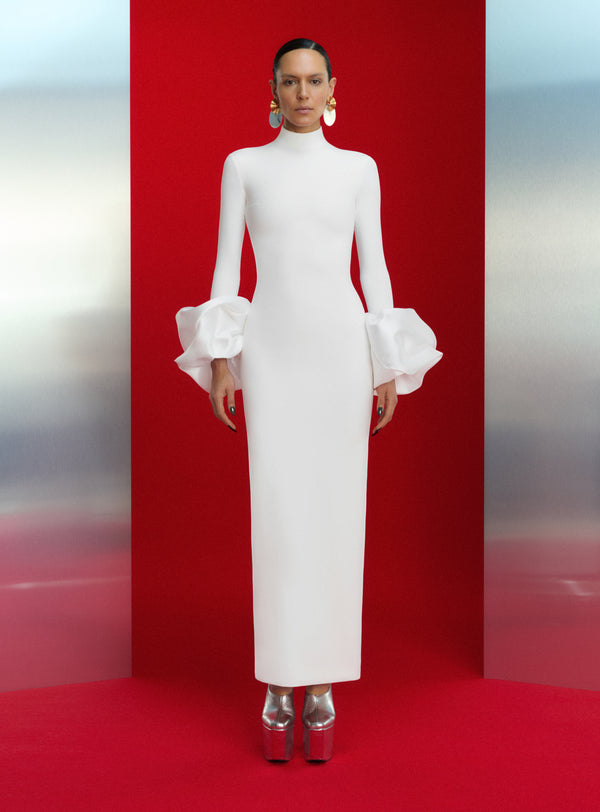 solace london The Viviana Maxi Dress in Cream