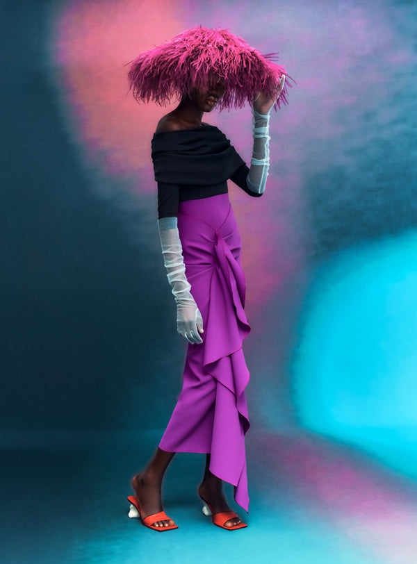 solace london The Wren Bodysuit in Black