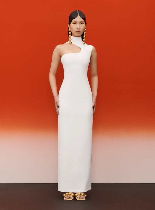 solace london The Yara Maxi Dress in Cream