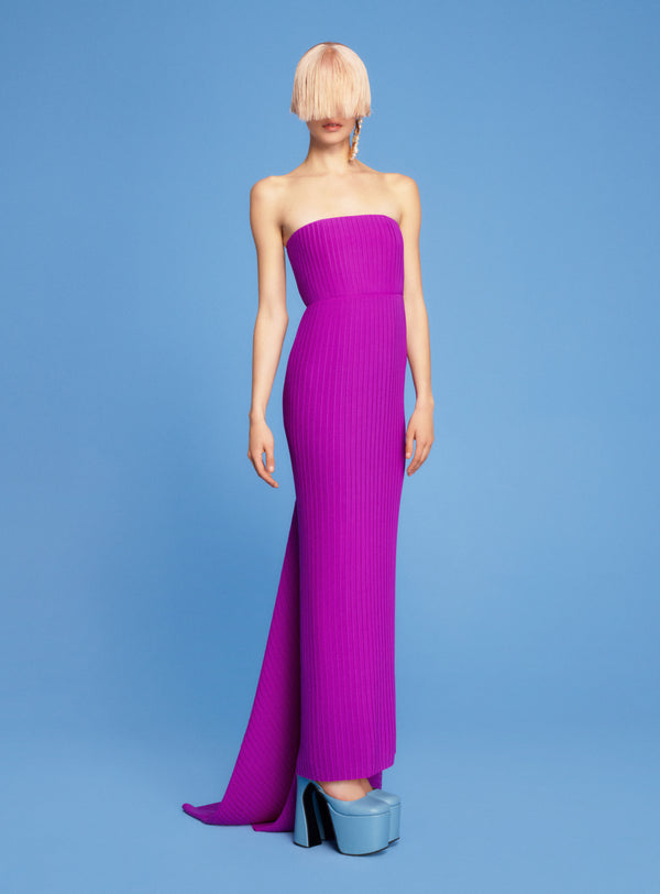 solace london The Harlee Maxi Dress in Ultra Purple