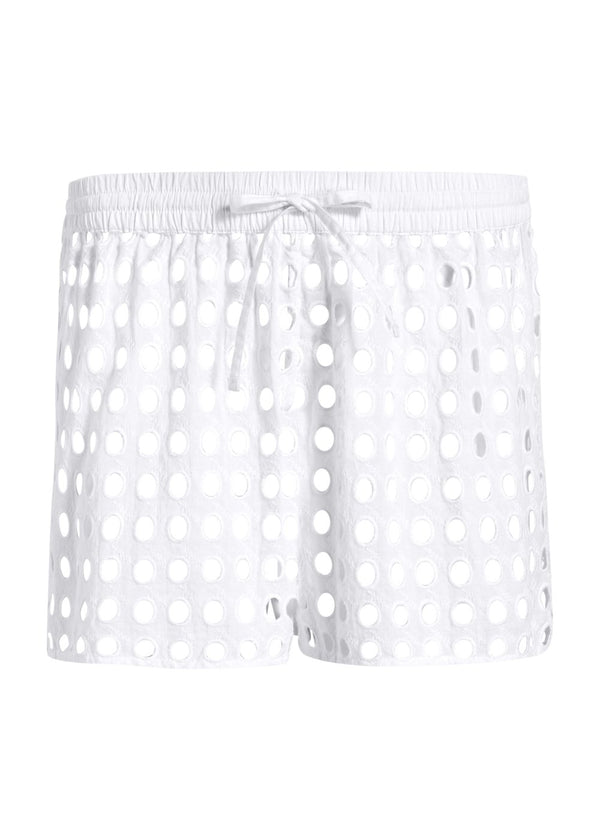 Solid & Striped Charlie Short Classic Eyelet Optic White