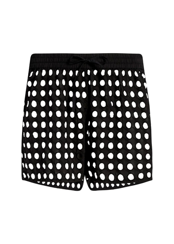 Solid & Striped Charlie Short Classic Eyelet Noir
