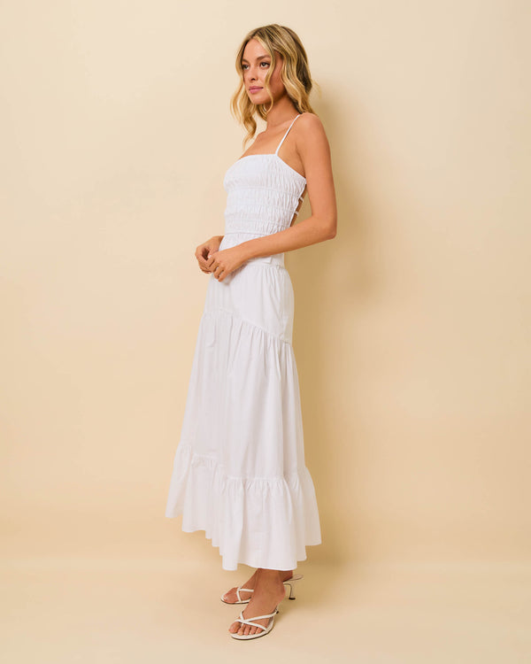 Solid & Striped Delta Top Poplin Optic White