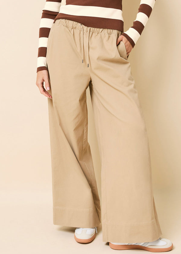 solid & striped Flynn Pant Camel