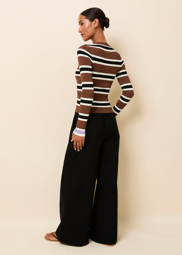 Solid & Striped Flynn Pant Noir