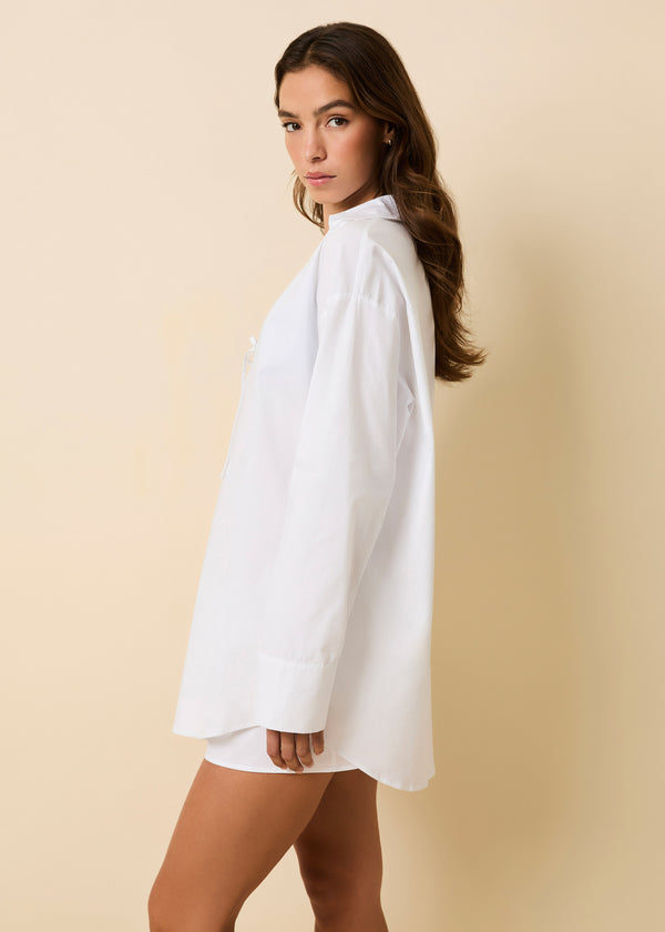 Solid & Striped Livia Tunic Optic White