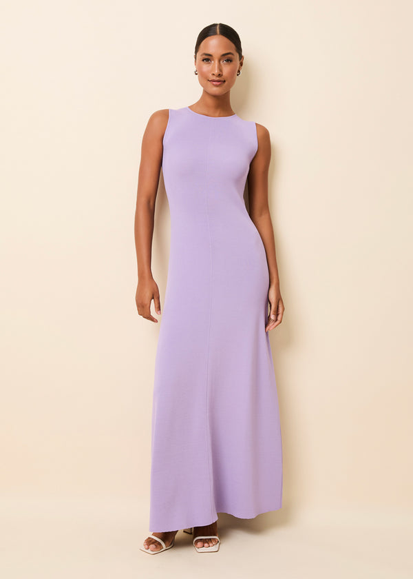 solid & striped Lucerne Dress Ultra Violet