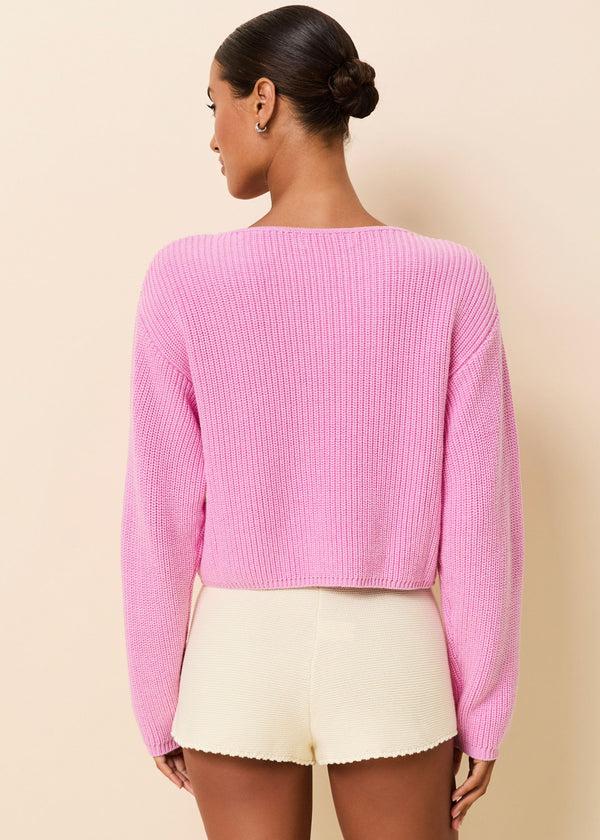 Solid & Striped Meg Sweater Bon Bon