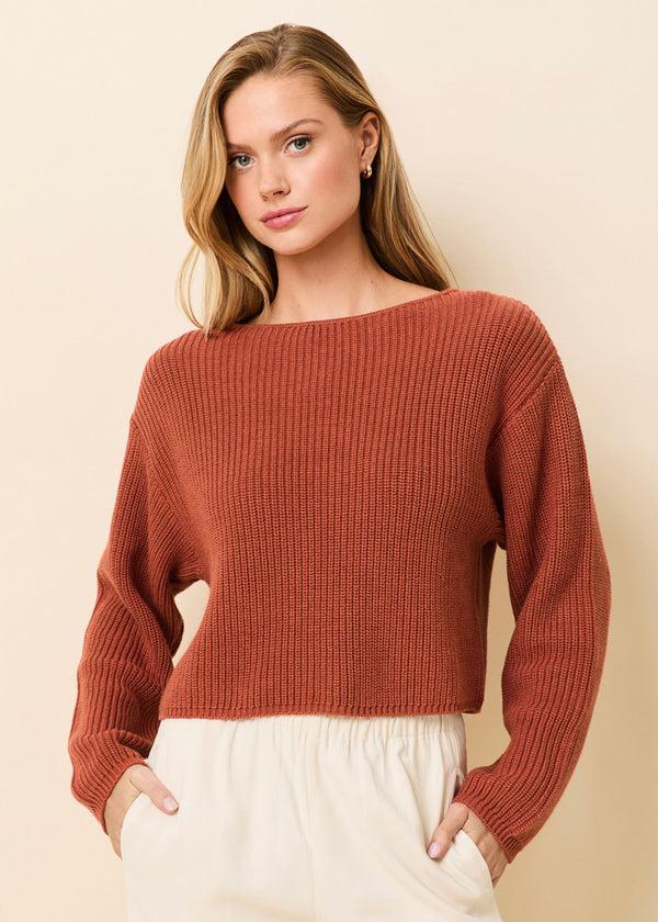 solid & striped Meg Sweater Spice