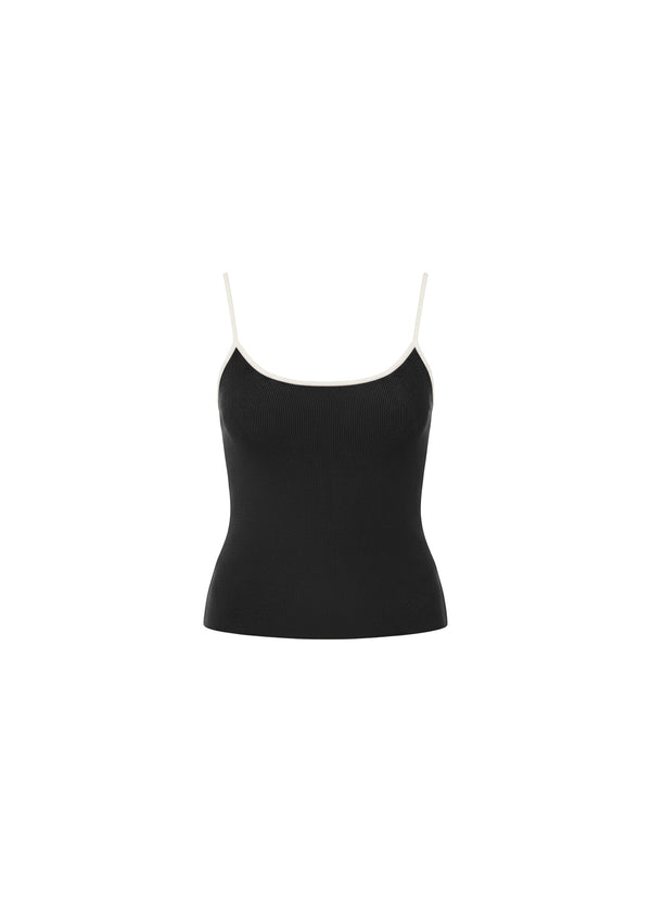 Solid & Striped Selena Tank Noir / Brule