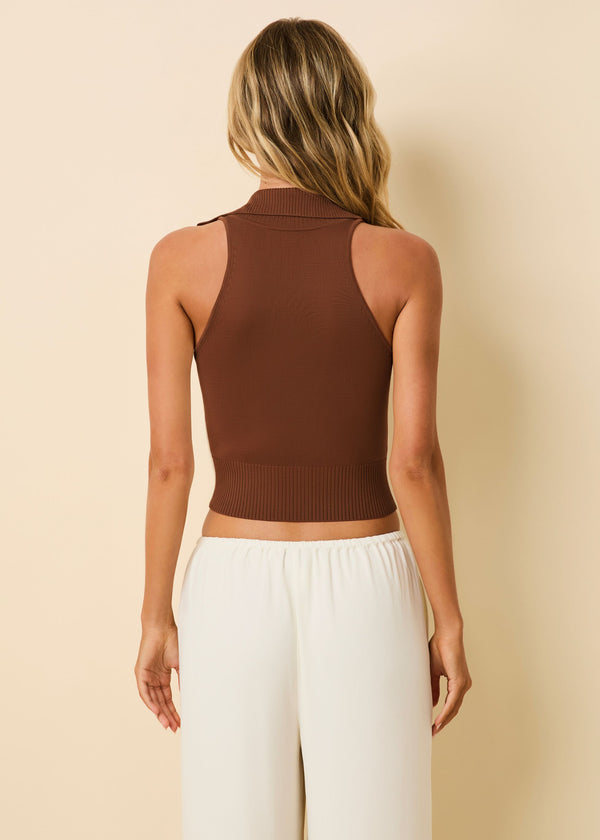 Solid & Striped Shelby Knit Top Coconut