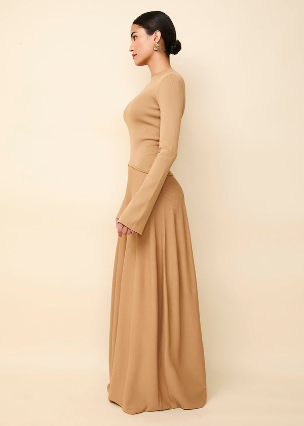 Solid & Striped Soglio Dress Camel