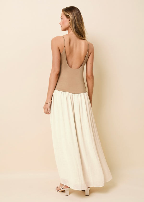 solid & striped Talulla Dress Camel / Brule