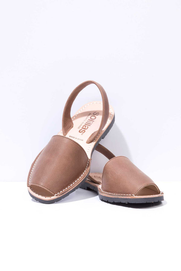 solillas BOHEMIA - Original Menorcan Sandals in Brown Distressed Leather solillas BOHEMIA - Original Menorcan Sandals in Brown Distressed Leather