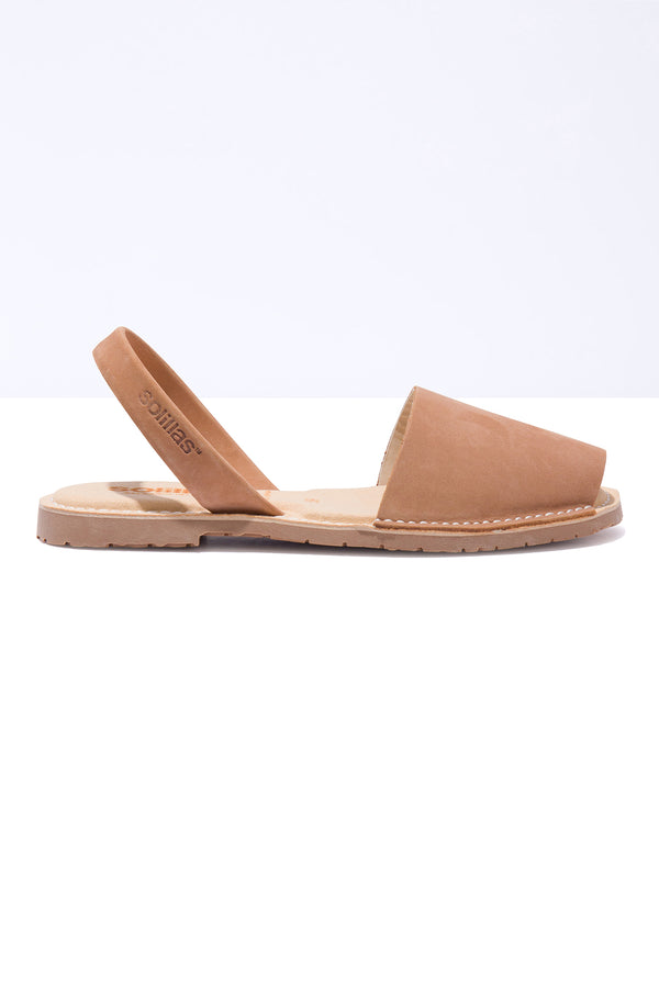 Solillas Cuero Mimoso - Original Menorcan Sandals In Tan Leather
