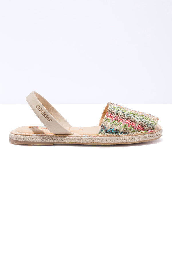 Solillas Dalias Mimoso Vegan - Original Menorcan Sandals In Boho Weave