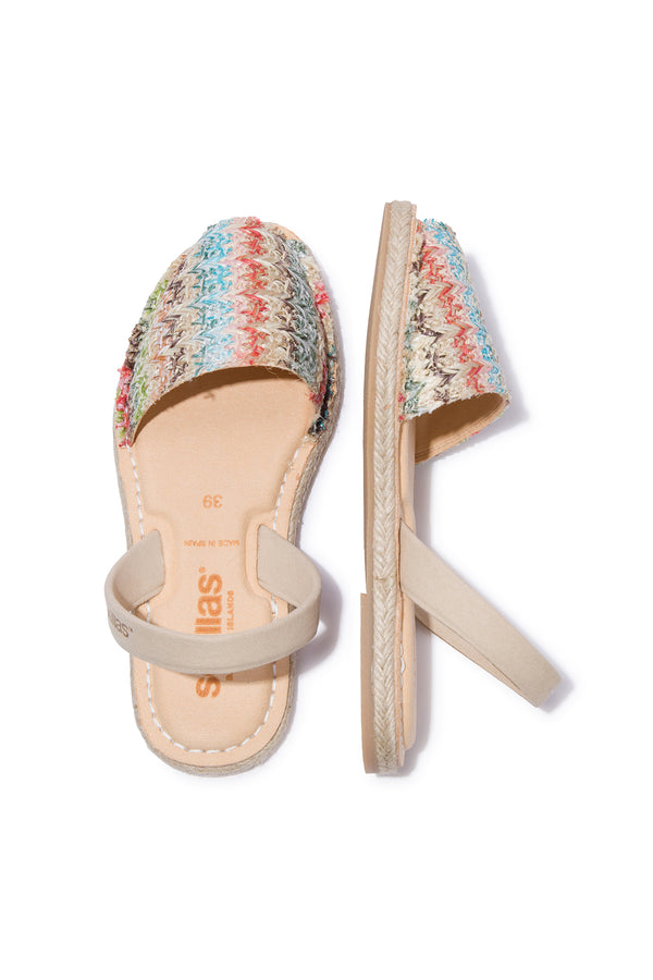 Solillas Dalias Mimoso Vegan - Original Menorcan Sandals In Boho Weave