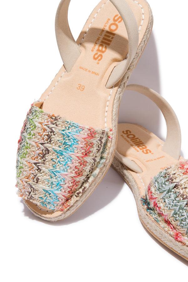 solillas Dalias Mimoso Vegan - Original Menorcan Sandals in Boho Weave