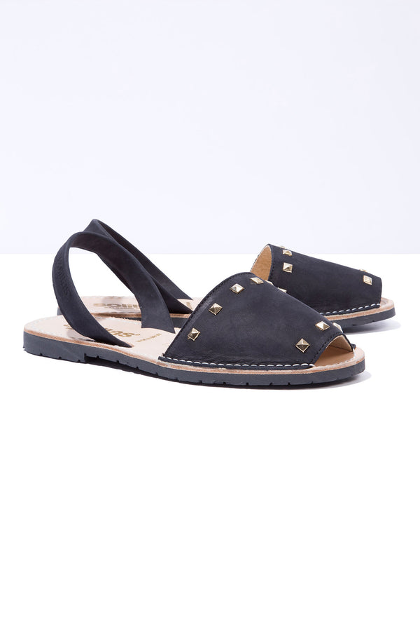 Solillas Noche Clavo - Studded Leather Menorcan Sandals
