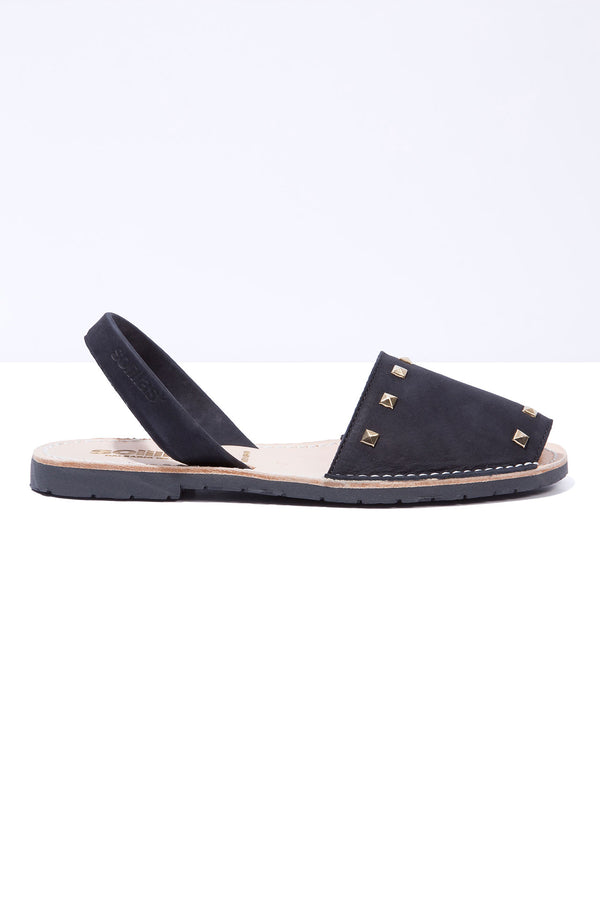 Solillas Noche Clavo - Studded Leather Menorcan Sandals