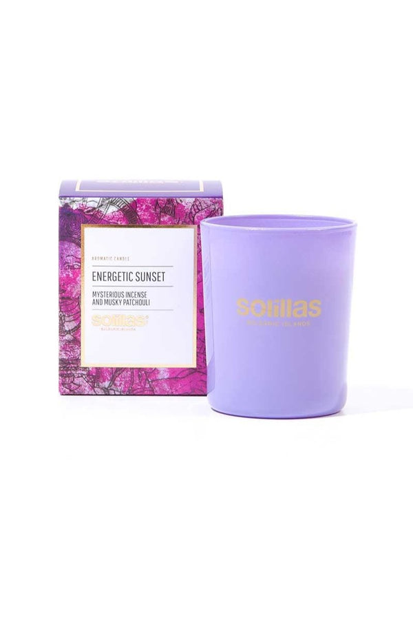 solillas Energetic Sunset - Balearic Incense Candle solillas Energetic Sunset - Balearic Incense Candle