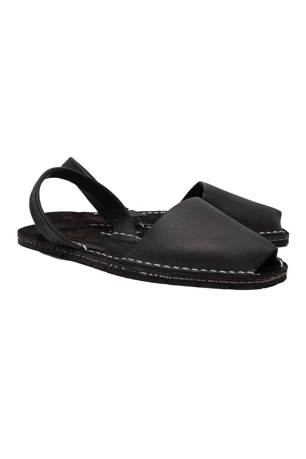 Solillas Noche - Heritage Mono Leather Sandals