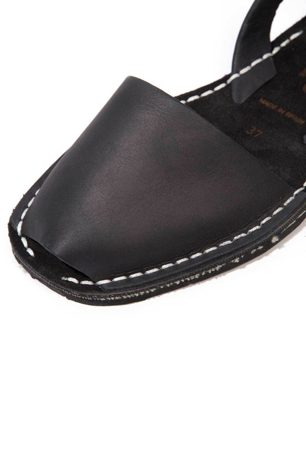 Solillas Noche - Heritage Mono Leather Sandals