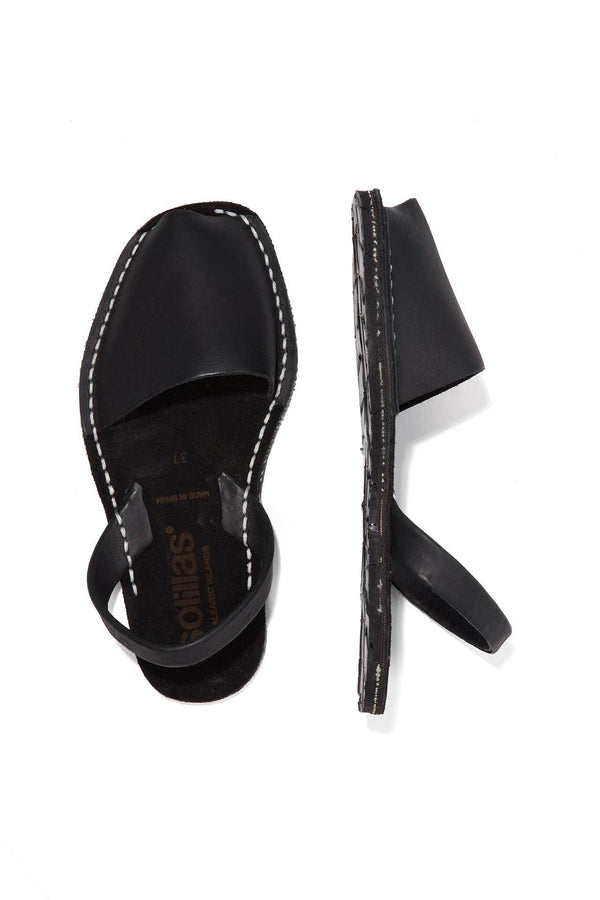 solillas Noche - Heritage Mono Leather sandals